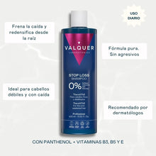 Cargar imagen en el visor de la galería, Champu AntiCaida Valquer 0%
