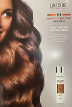 Cargar imagen en el visor de la galería, Linecure HI Shine &amp; Rebuilding Hair Mask - Fondo neutro
