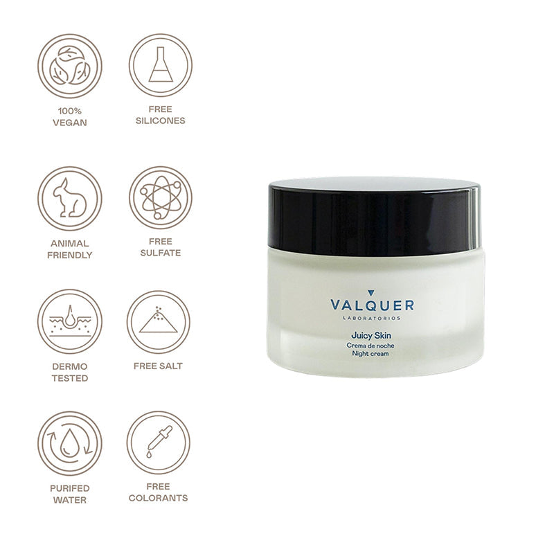 Crema facial hidratante de noche