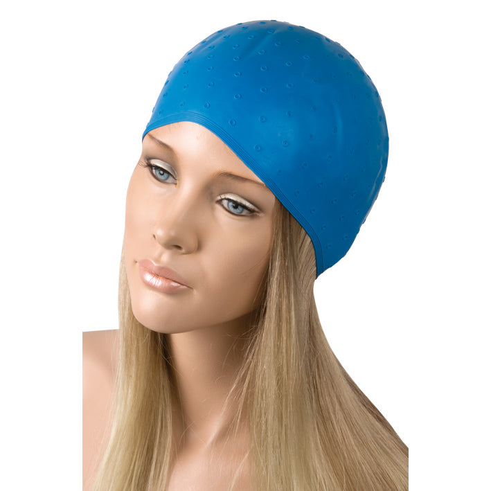 Gorro mechas GOMA azul